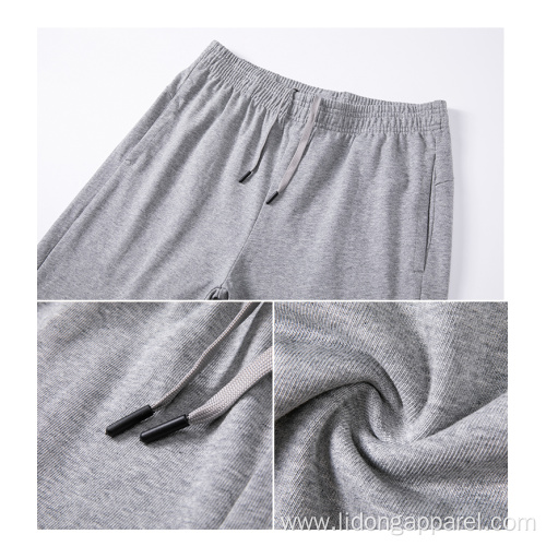 Plain sweat shorts Cotton Casual Fitness Running Shorts